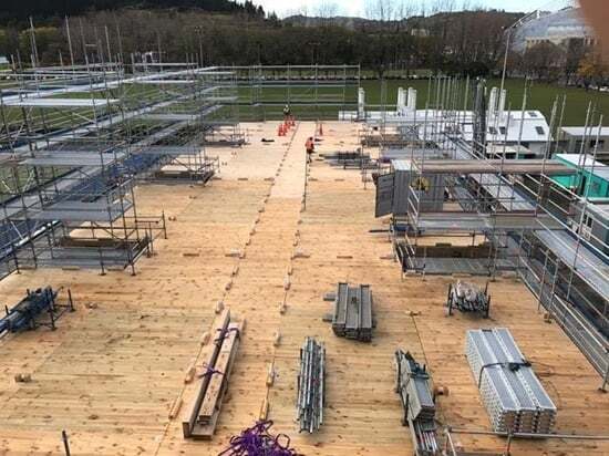 Otago Polytechnic Student Village CLT Construction