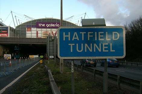 Hatfield Tunnel, UK