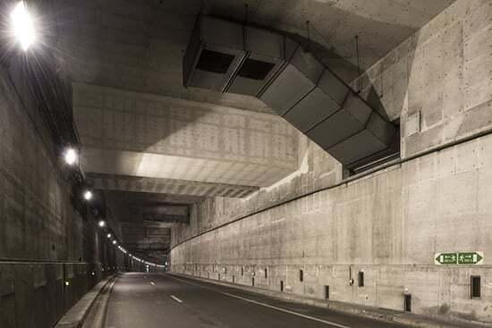 Tunnel de l'A14, Nanterre, France