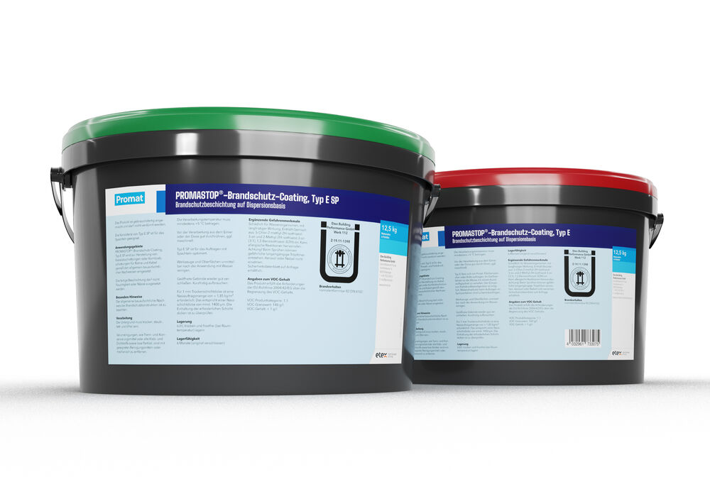 PROMASTOP®-Brandschutz-Coating, Typ E & Typ E SP
