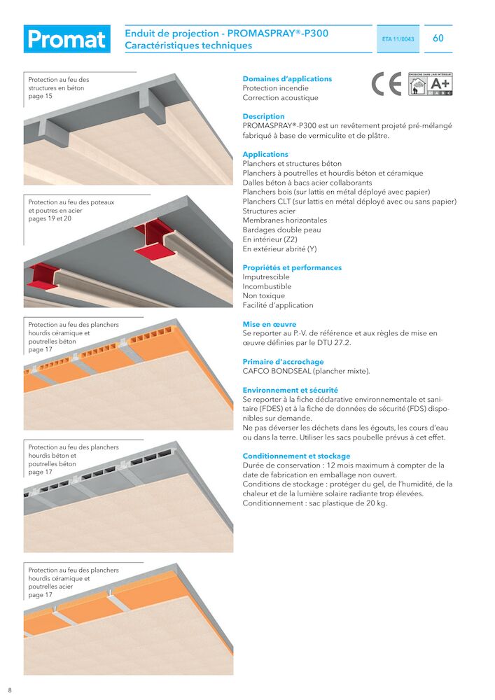 Fiche produit - PROMASPRAY®-P300