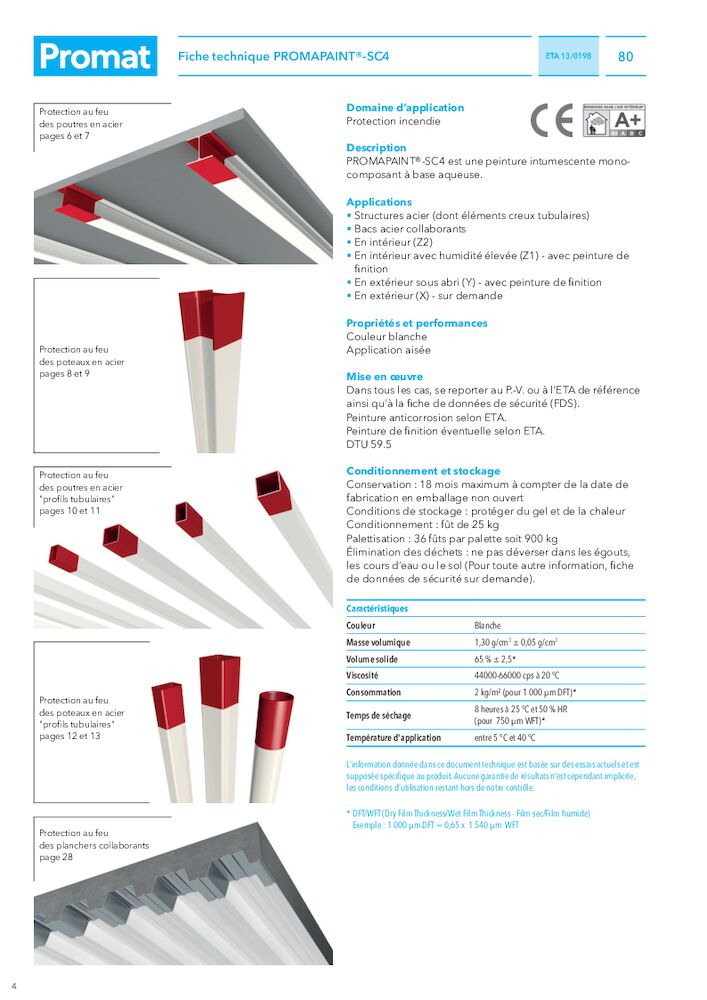 Fiche produit - PROMAPAINT®-SC4