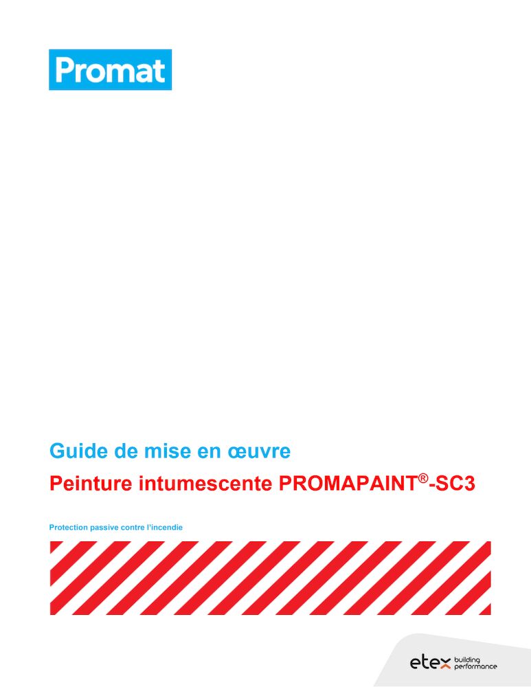 Guide de mise en œuvre - PROMAPAINT-SC3