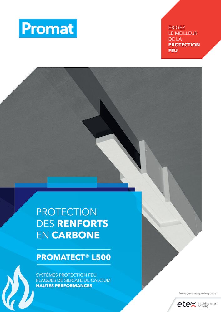 Brochure - Protection des renforts en carbone - PROMATECT® L500