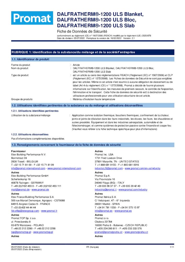 DALFRATHERM®-1200 ULS