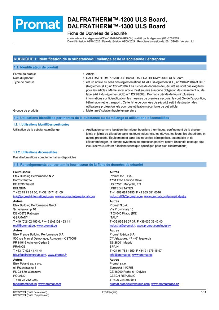 DALFRATHERM®-1200 ULS