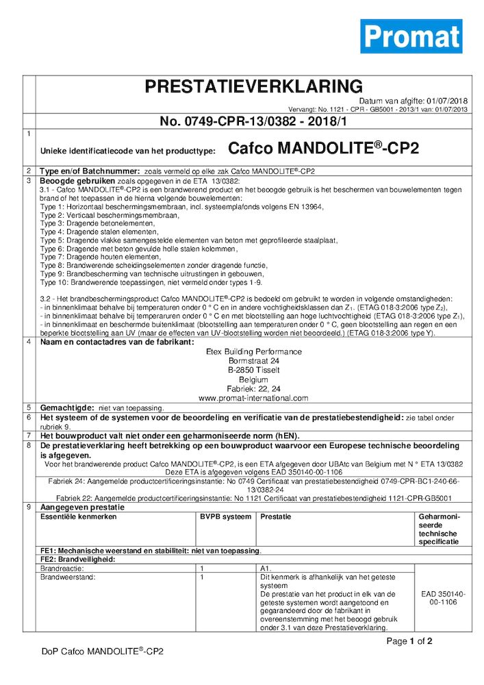 NL_DoP_CAFCO MANDOLITE®-CP2-v2019