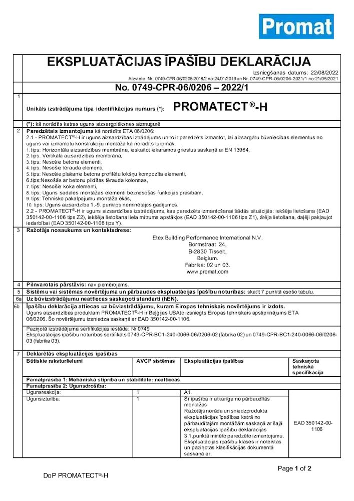 PROMATECT®-H