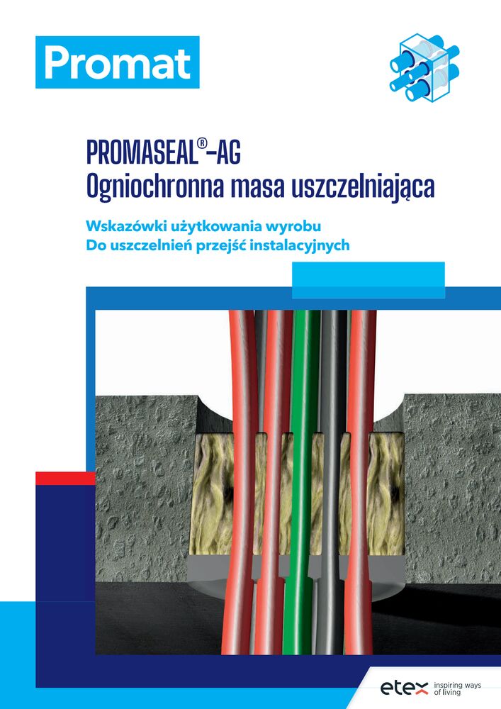 PROMASEAL®-AG. Wskazówki użytkowania wyrobu