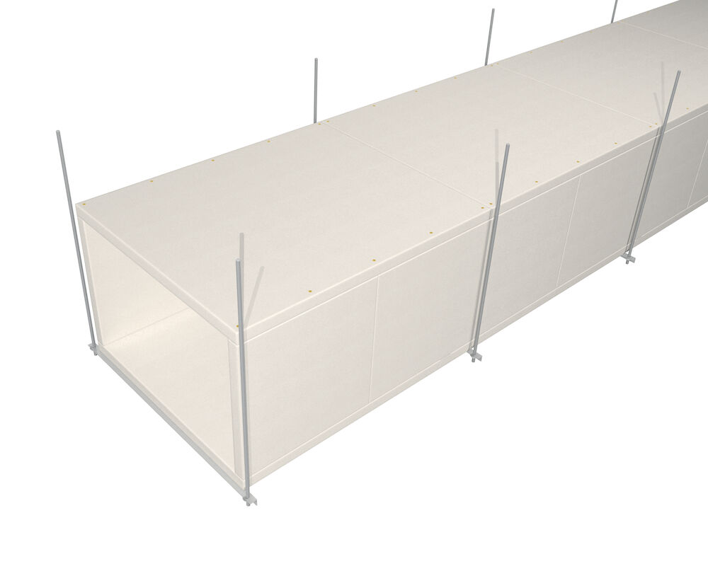 Conduit de ventilation horizontal - PROMATECT®-L500 - EI 180