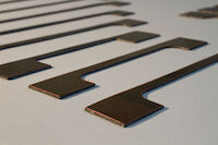 PROMASEAL® STAMPED Part with a self-adhesive foil and a cut-out