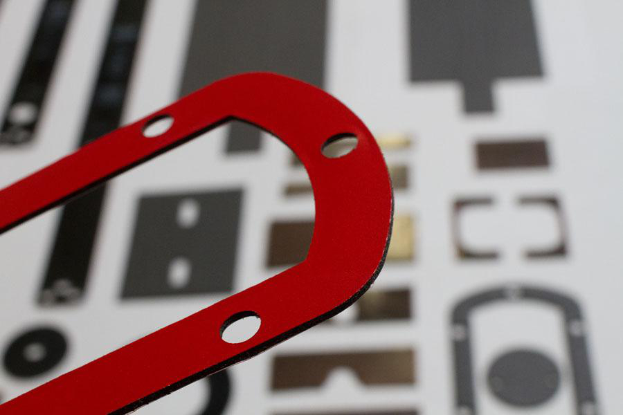PROMASEAL® PIECES EMBOUTIES rouge stratifiée