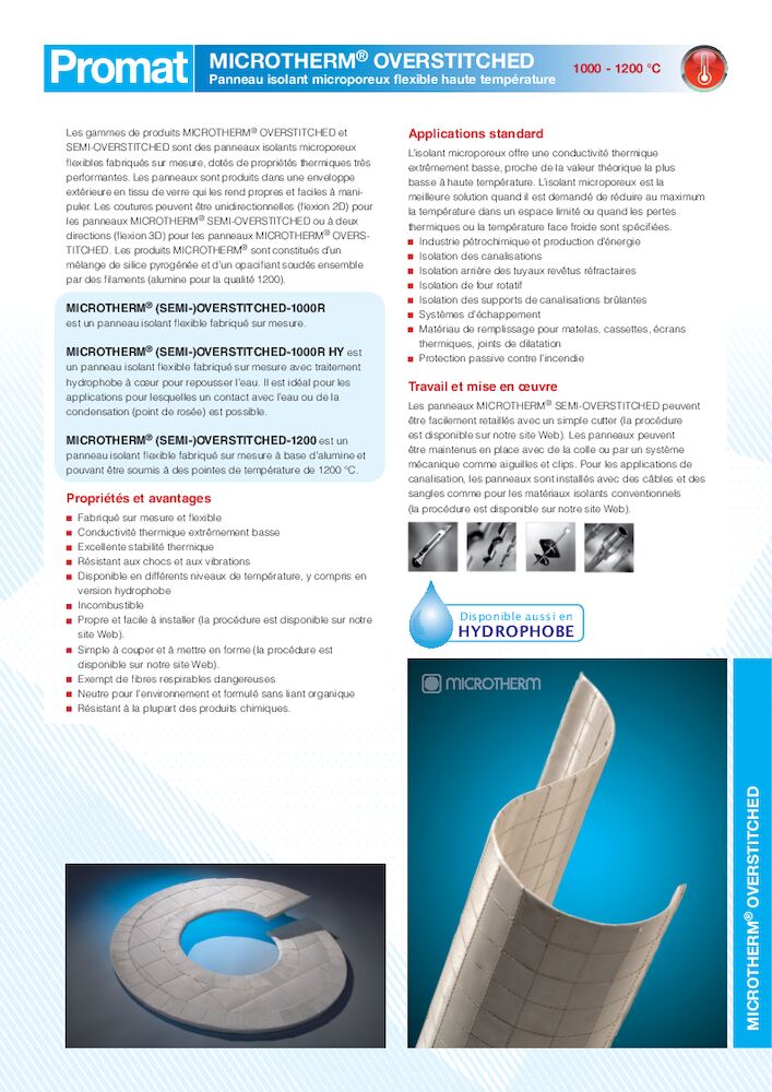 MICROTHERM®-OVERSTITCHED TDS FR