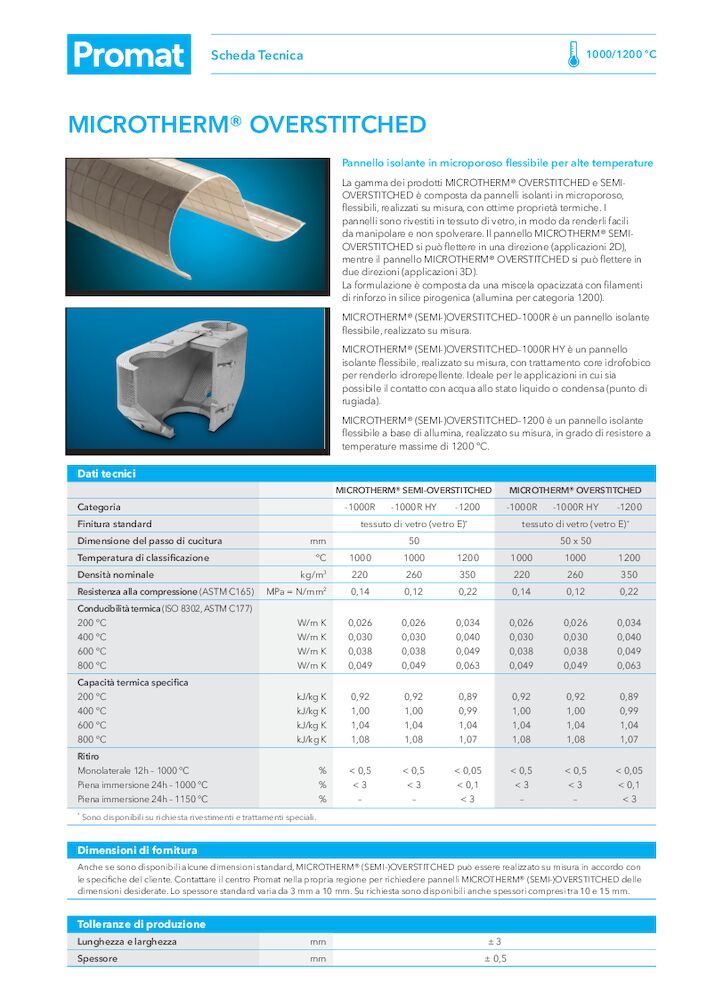 MICROTHERM®-OVERSTITCHED TDS IT