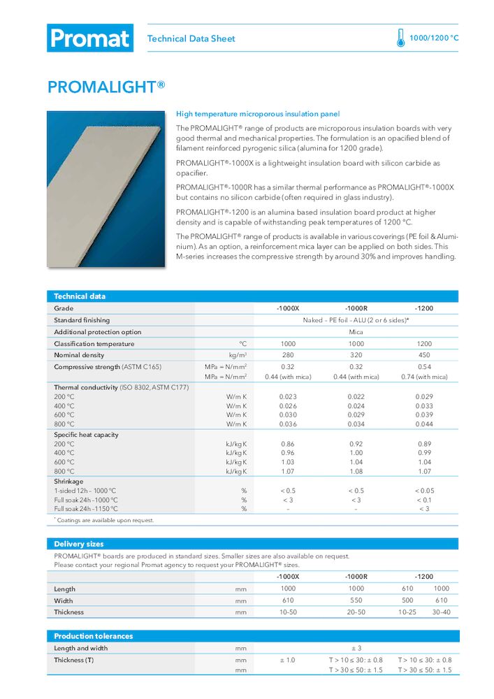 PROMALIGHT® TDS EN