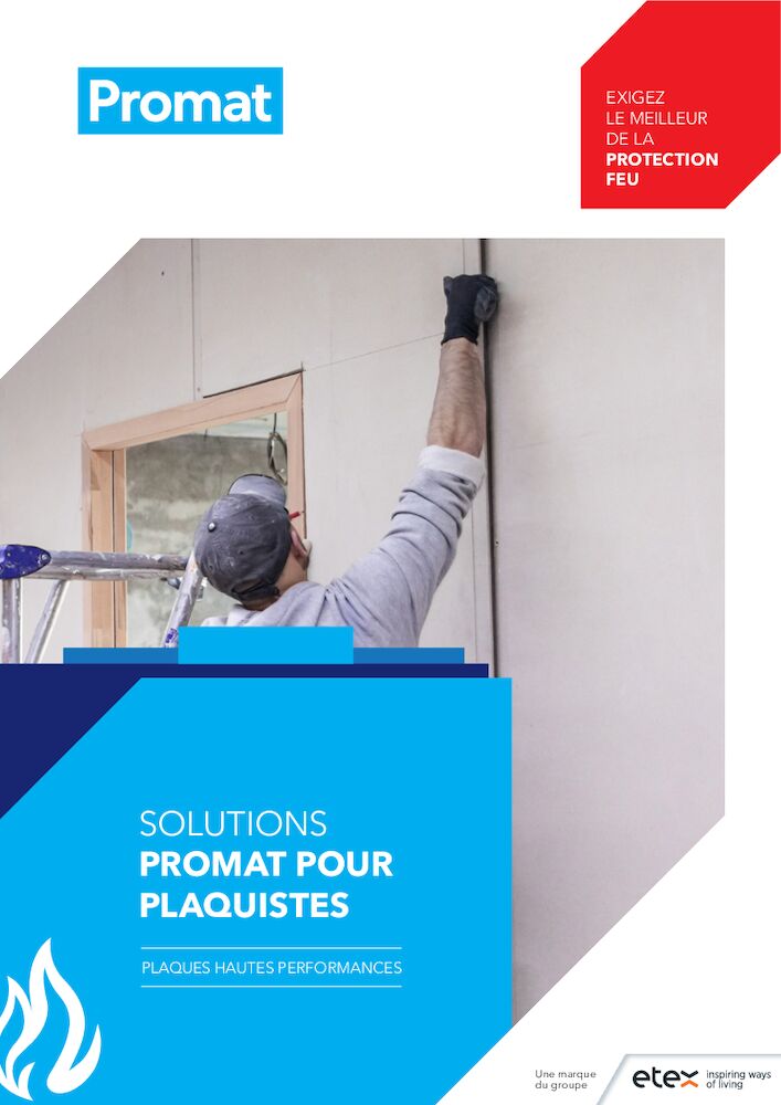 Solutions Promat pour plaquistes