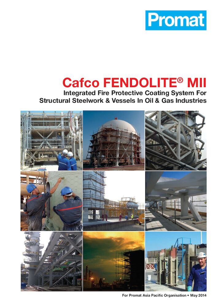 Cafco FENDOLITE® MII for Oil and Gas (Steel Protection)