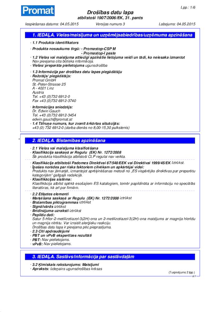 Promastop®-I paste