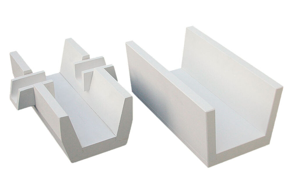 MONALITE® white high density calcium silicate parts