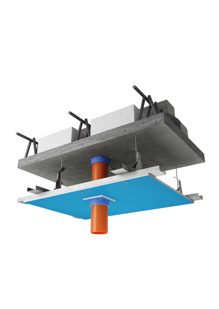 Riqualifica di solaio predalles fino a REI 120 - 
PROMATECT®-100X 