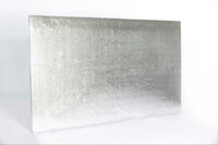 ULTIMA VIP vacuum insulation panel covered with a silver vapour-tight foil