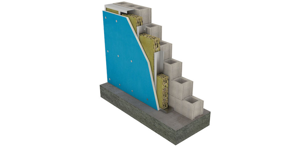 Riqualifica di parete in blocchi di calcestruzzo fino a
EI 180 - PROMATECT®-100X 