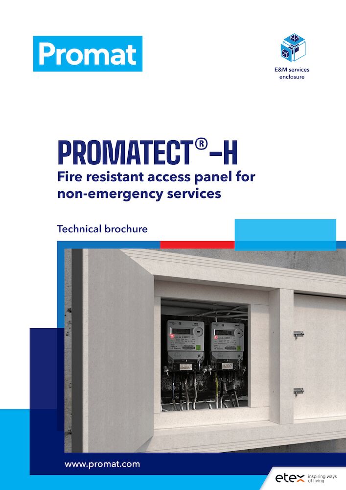 PROMATECT®-H Fire Resistant Access Panel for Non-emergency Services Technical Brochure