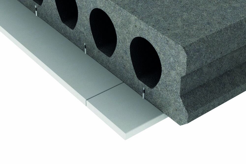 Betonnen welfsel met PROMATECT<sup>®</sup>-100 - R(EI)60