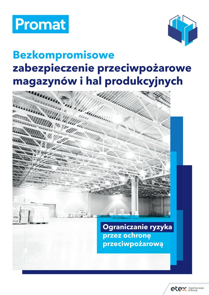 Zabezpieczenie przeciwpożarowe magazynów i hal produkcyjnych