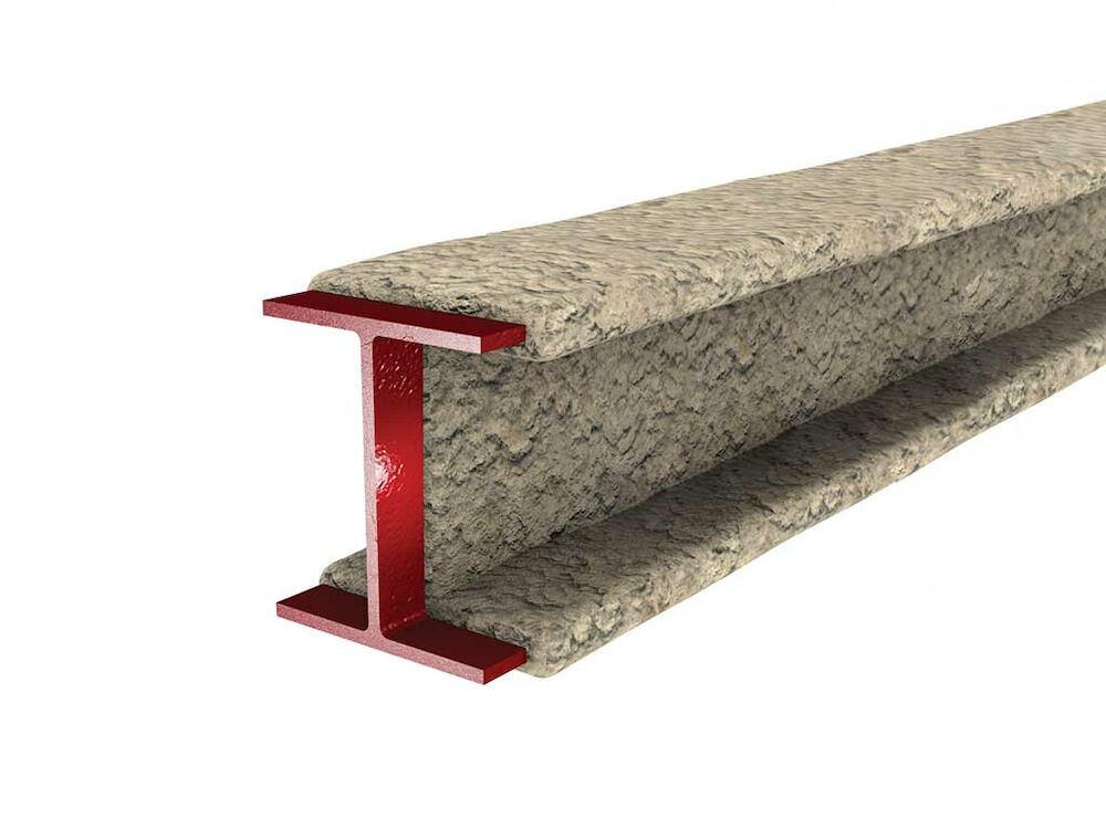 FRL 60/-/-  Coating to steel beam with CAFCO® 300