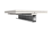 120 minutes self-supporting membrane ceiling fire from above PROMATECT 100