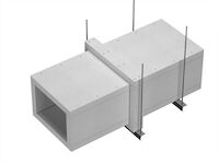 120 minutes fire rated self-supporting duct protection PROMASIL 1100 Super