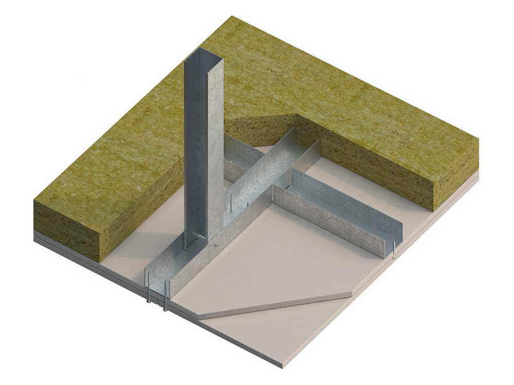 60 minutes suspended ceiling with hanger channel PROMATECT-H