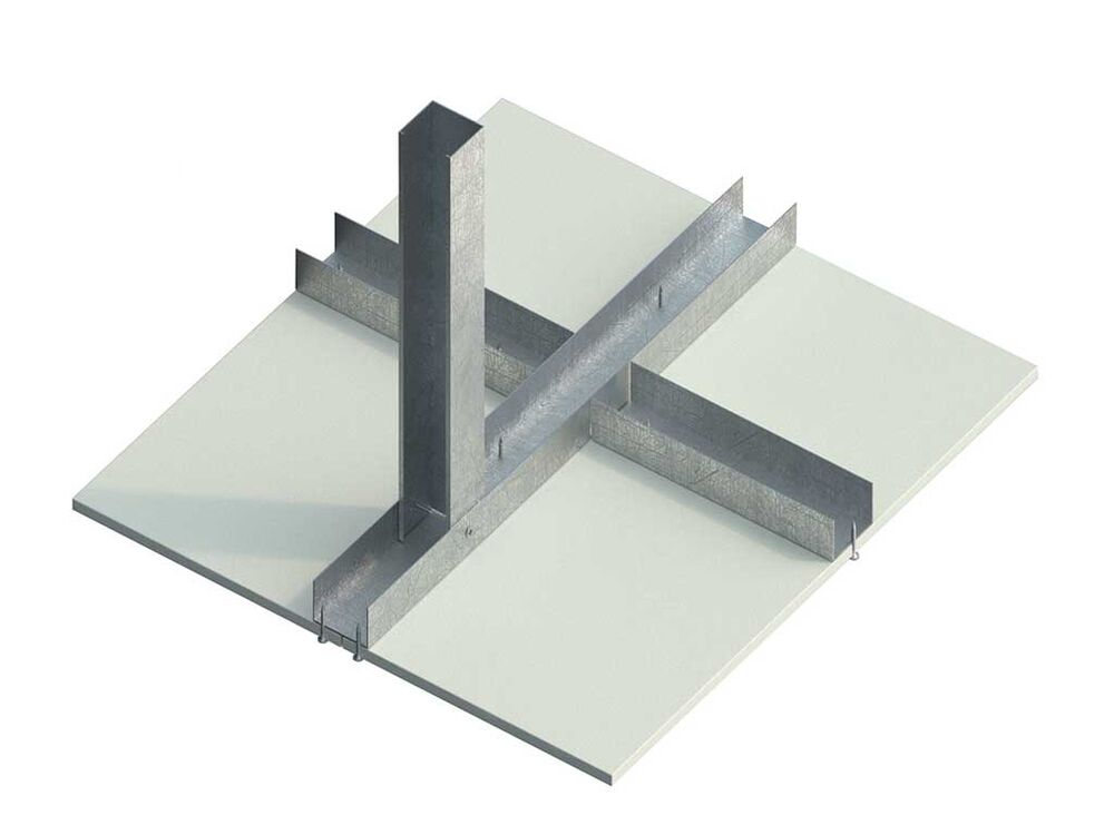 120 minutes fire rated PROMINA®-60 Suspended ceiling integrity only - resisting fire from below