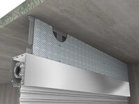 240 minutes smoke fire barrier above roller shutter door PROMATECT-S