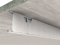 120 minutes smoke barrier suspended from concrete soffit PROMATECT-H