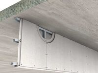 240 minutes smoke barrier suspended from concrete soffit PROMATECT-H