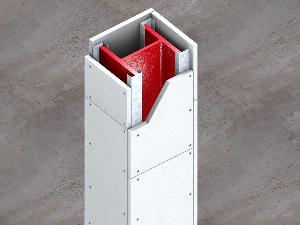 Up to 120 minutes Structural Steel Protection - PROMATECT®-L
