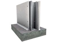 120 minutes fire rated steel stud partition PROMATECT-100