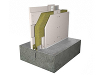 60 minutes fire rated steel stud partition SUPALUX