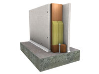 120 minutes fire rated timber joist partition EN SUPALUX
