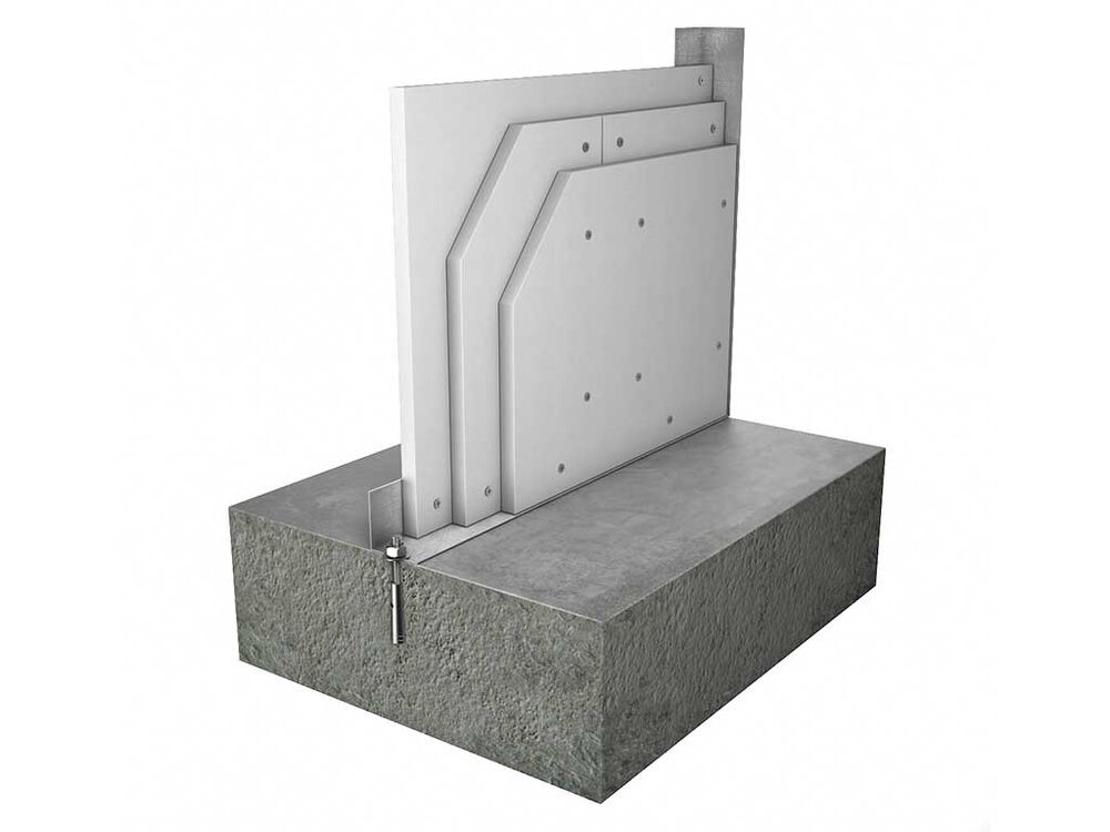 120 minutes fire rated Slim Partition EN - PROMATECT®-100