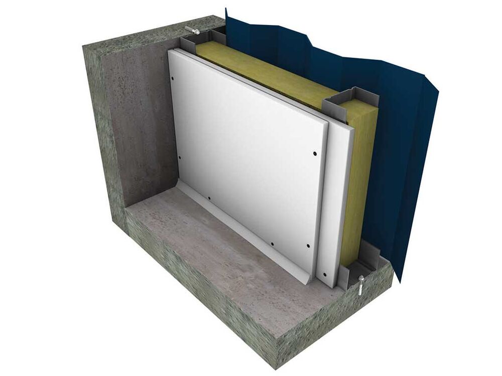 120 minutes fire rated External Wall Lining EN (I) - PROMATECT®-250