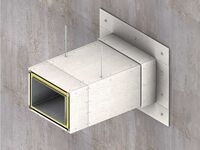 60 minutes steel ducts cladding system SUPALUX