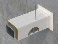 120 minutes steel ducts cladding system SUPABOARD