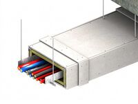 240 minutes fire rated mechanical and electrical building services enclosure protection PROMATECT-H