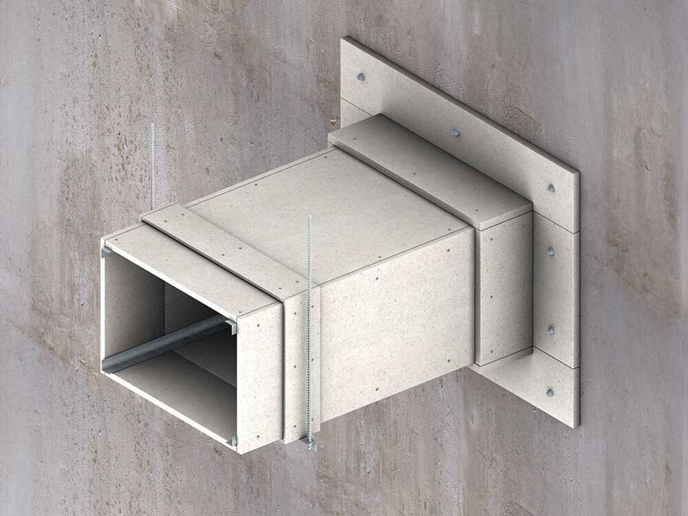 120 minutes fire rated Smoke Duct EN - PROMATECT®-H