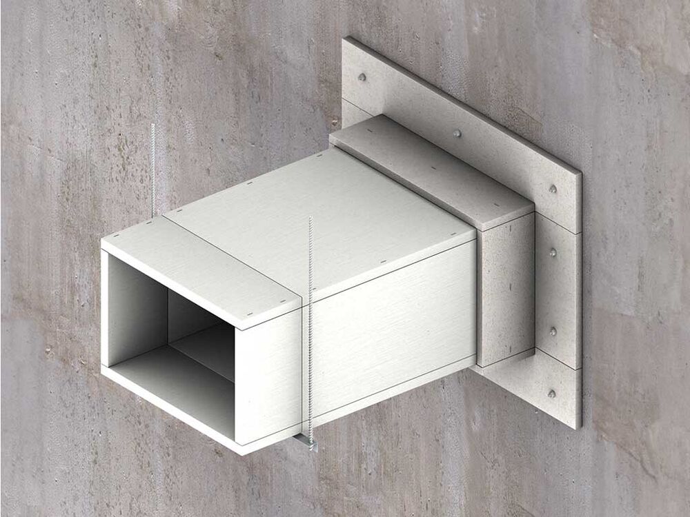 120 minutes fire rated Self-Support Duct - PROMATECT®-L500