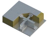 240 minutes fire rated membrane ceiling PROMATECT-S
