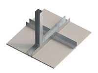 240 minutes fire rated suspended ceiling integrity only SUPALUX